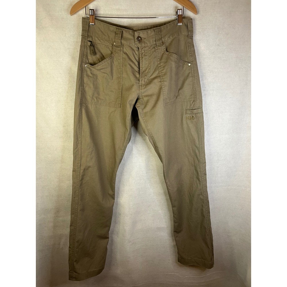 Helly Hansen Essential Canvas Trousers Khaki Men's M Relaxed Fit TGI 62952